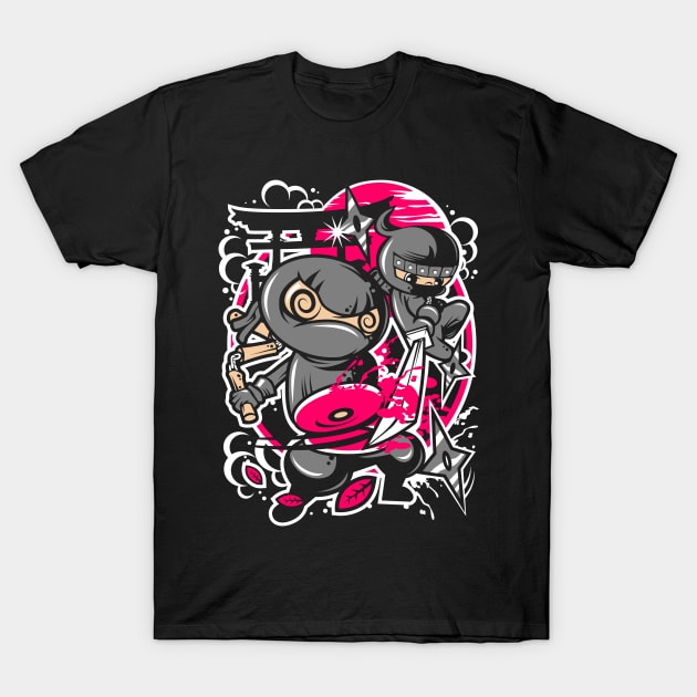 Ninja Rebelz T-Shirt by KawaiiDread